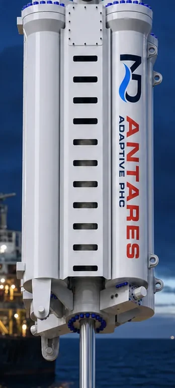 Compensador pasivo adaptativo de heave ANTARES en el cable