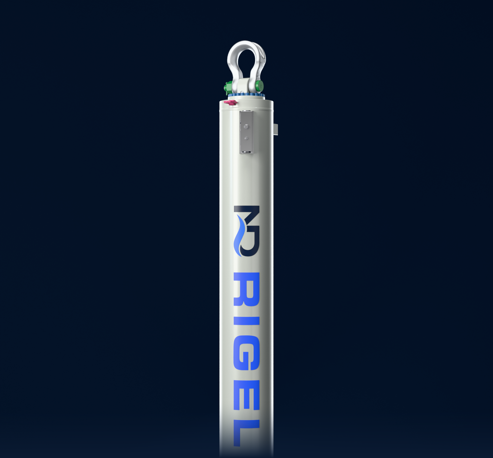 RIGEL Basic PHC passive heave compensator, production render